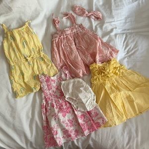 Brand new 6-12 month baby girl dress bundle